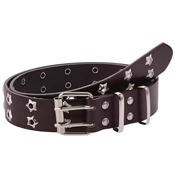 Plocyhko Fairy Grunge Leather Belts Y2K Women Star Punk Goth